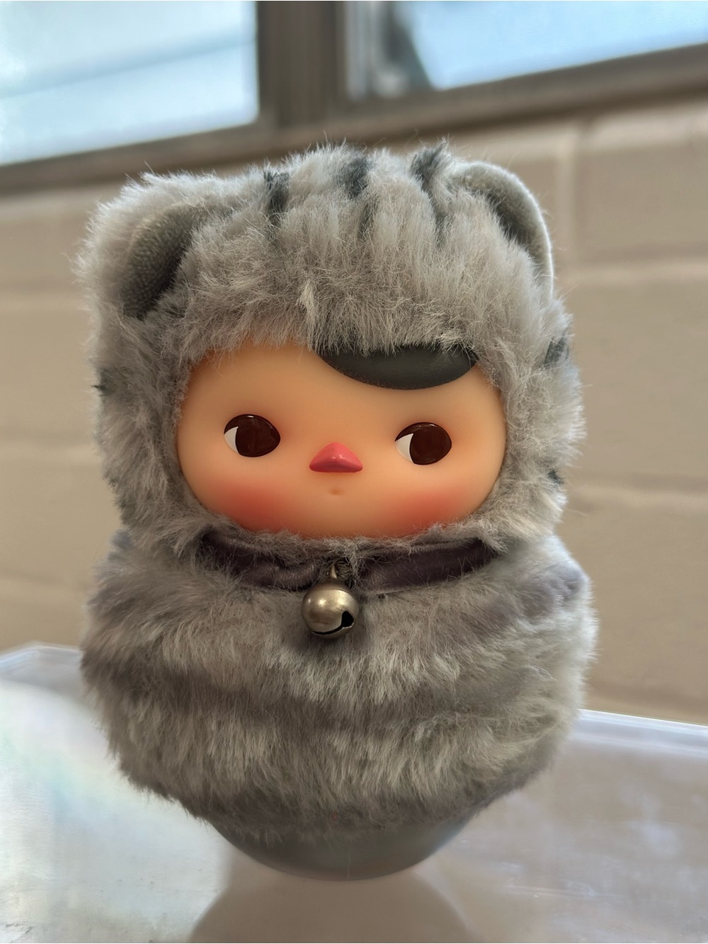 POPMART Pucky Roly-Poly Vinyl Plush — American ShortHair